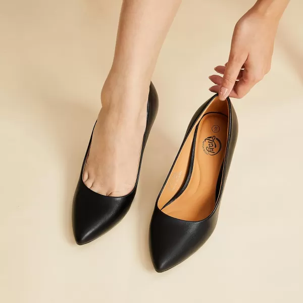 Trary Women’s High Heel Dress Pump Pointed Toe Shoe Classic Office Special Dressy Casua Wedding Pump Shoes