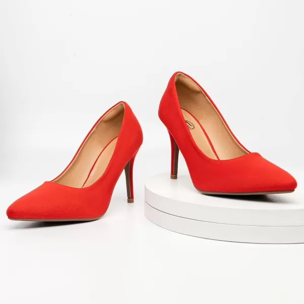 Trary Women’s High Heel Dress Pump Pointed Toe Shoe Classic Office Special Dressy Casua Wedding Pump Shoes