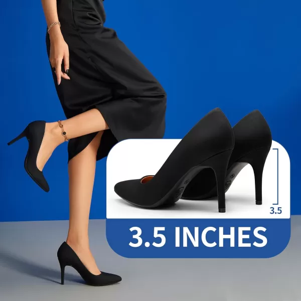 Trary Women’s High Heel Dress Pump Pointed Toe Shoe Classic Office Special Dressy Casua Wedding Pump Shoes