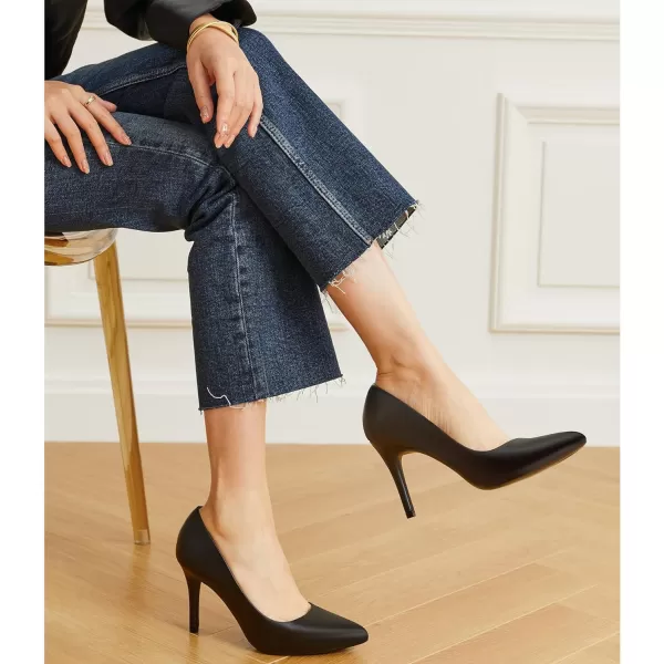 Trary Women’s High Heel Dress Pump Pointed Toe Shoe Classic Office Special Dressy Casua Wedding Pump Shoes