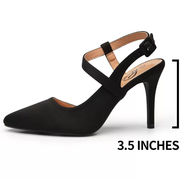 Trary Women’s High Heel Dress Pump Pointed Toe Shoe Classic Office Special Dressy Casua Wedding Pump Shoes
