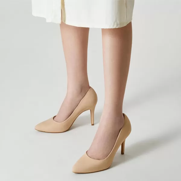 Trary Women’s High Heel Dress Pump Pointed Toe Shoe Classic Office Special Dressy Casua Wedding Pump Shoes