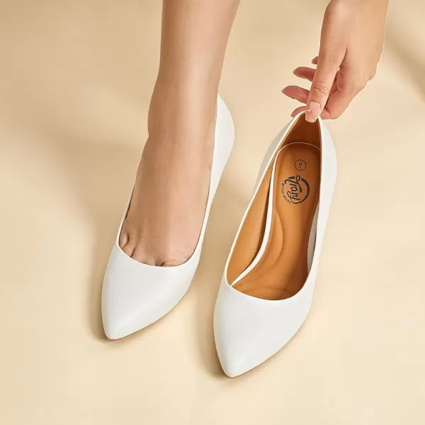 Trary Women’s High Heel Dress Pump Pointed Toe Shoe Classic Office Special Dressy Casua Wedding Pump Shoes