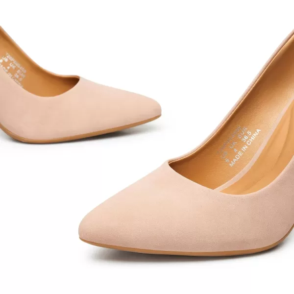Trary Women’s High Heel Dress Pump Pointed Toe Shoe Classic Office Special Dressy Casua Wedding Pump Shoes