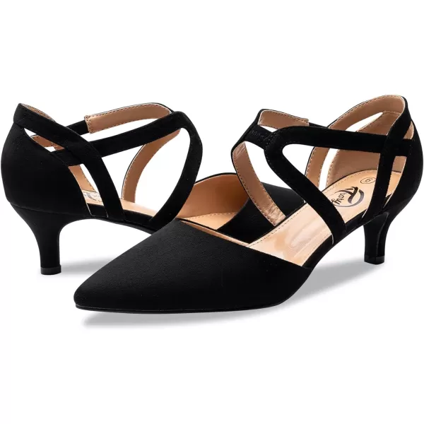 Trary Women's Low Heels Pumps Dress Pointed Toe Comfortable Casual Work Office Wedding Party Pumps Shoes