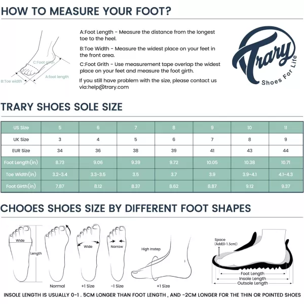 Trary Women's Pointy Toe Slidess for Women,Flat Mule Slides,Slip On Shoes