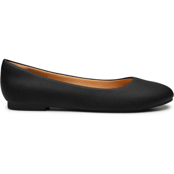 Trary Women's Round Toe Flats Shoes Comfortable Slip on Shoes Casual Dress Shoes