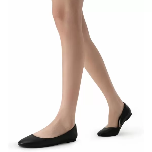 Trary Women's Round Toe Flats Shoes Comfortable Slip on Shoes Casual Dress Shoes