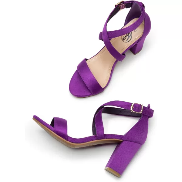 Trary Women's Sandal, White, Block Heel, Ankle Strap, Size 5-11.5, Formal Occasion Attendees
