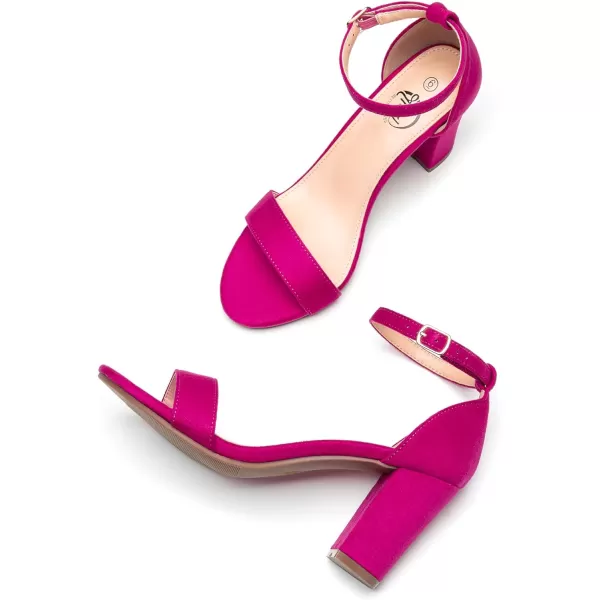 Trary Women's Sandal, White, Block Heel, Ankle Strap, Size 5-11.5, Formal Occasion Attendees