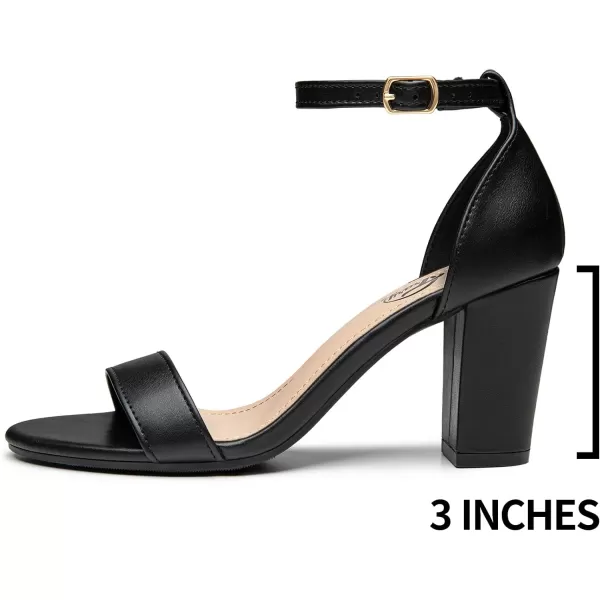 Trary Women's Sandal, White, Block Heel, Ankle Strap, Size 5-11.5, Formal Occasion Attendees