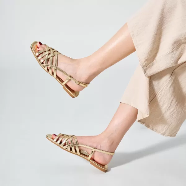 Trary Womens Sandals, Ankle Strap Beach Sandals for Woman, Adjustable Casual Open Peep Toe Flat Sandals for Women, Strappy Sandals for Women Dressy Summer,Gladiator Sandals for Walking Dress Summer