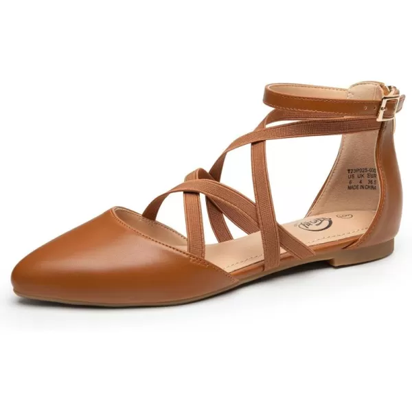 Trary Black Flats for Women,Women's Flats Shoes, Mary Jane Shoes Women, Ballet Flats,Pointed Toe Flats Shoes Women Dressy Comfortable, Womens Flats with Ankle Strap, Womens Shoes Flats,Strappy Flats