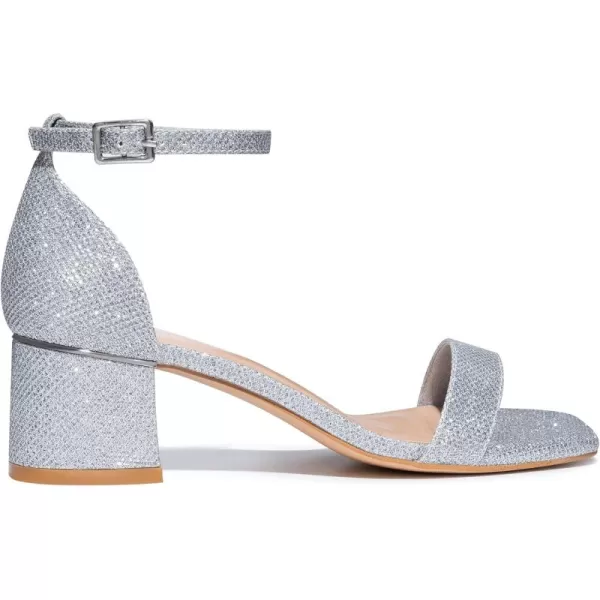 Trary Heels for Women, Square Toe Black Heels, Ankle Strap White Heels, Wide Width Chunky Heels for Women, Low Heel Dress Shoes for Women, Block Heels, Graduation Heels, Prom Heels, Strappy Heels