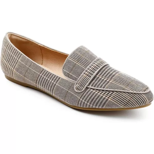 Trary Loafers for Women Penny Pointed Toe Flats Office Walking Driving Wedding Dress Classic Comfortable Soft for Ladies