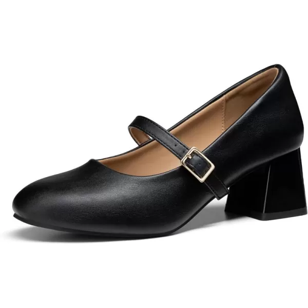 Trary Mary Jane Shoes Women, Chunky Mary Janes Heels for Women Shoes Dressy Casual, Dress Shoes for Women Block Heels Closed Toe Mary Jane Pumps
