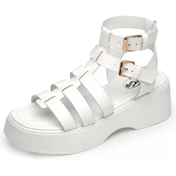 Trary Platform Sandals, Gladiator Sandals for women, Women's Platform Sandals Espadrille Wedge Lightweight