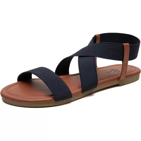 Trary Sandals Women, Womens Sandals, Flat Sandals for Women Dressy Summer, Women's Sandals, Elastic Sandals for Women, Cute Sandals, Open Toe Dress Sandals,Wide Sandles Womans, Sandalias Para Mujer
