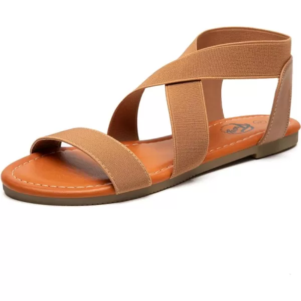Trary Sandals Women, Womens Sandals, Flat Sandals for Women Dressy Summer, Women's Sandals, Elastic Sandals for Women, Cute Sandals, Open Toe Dress Sandals,Wide Sandles Womans, Sandalias Para Mujer