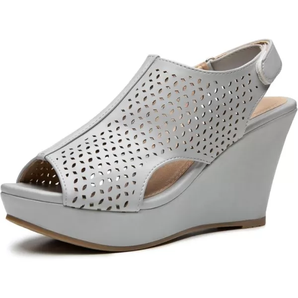 Trary Wedge Sandals for Women,Comfortable Wedges for Women,Open Toe Wedge Heels for Women,Sandals for Women Dressy Summer,Hollowed-out Womens Wedges,3.5 inch Women's Platform &amp; Wedge Sandals