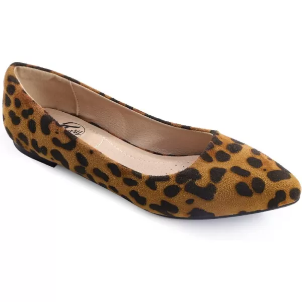 Trary Women's Classic Ballet Flats, Pointed Toe Flats Slip On, Casual Comfort Dress Flats Shoes