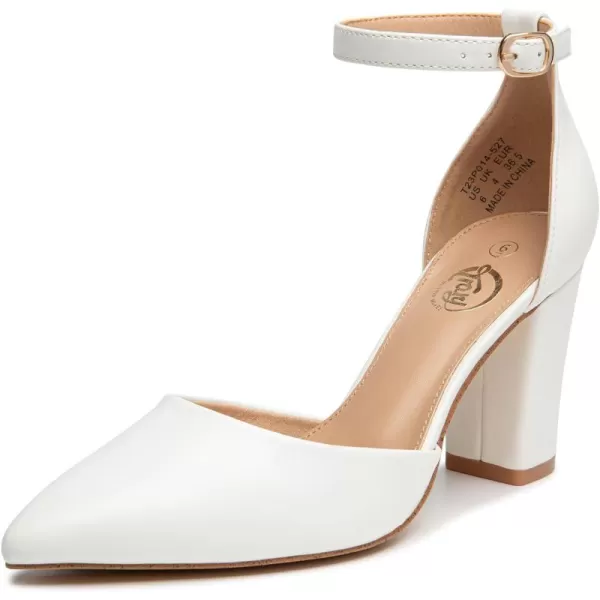 Trary Women's Heels,Women's Pumps,Black Nude Heels for Women,Chunky Heels for Women,Closed Toe Heels for Women,High Platform Heels，Pointed Toe Dress Office Wedding Shoes for Women