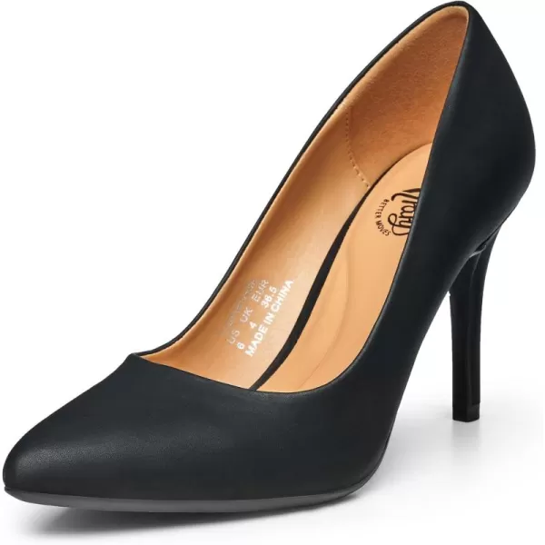 Trary Women’s High Heel Dress Pump Pointed Toe Shoe Classic Office Special Dressy Casua Wedding Pump Shoes