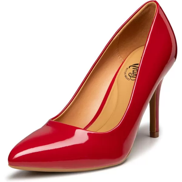 Trary Women’s High Heel Dress Pump Pointed Toe Shoe Classic Office Special Dressy Casua Wedding Pump Shoes