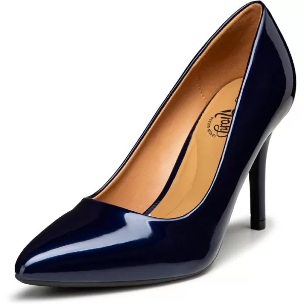 Trary Women’s High Heel Dress Pump Pointed Toe Shoe Classic Office Special Dressy Casua Wedding Pump Shoes