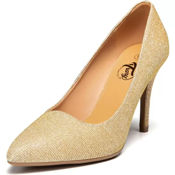 Trary Women’s High Heel Dress Pump Pointed Toe Shoe Classic Office Special Dressy Casua Wedding Pump Shoes