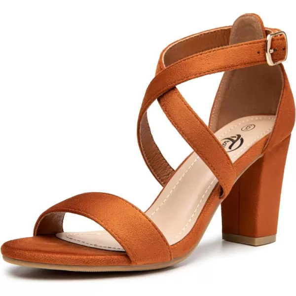 Trary Women's Sandal, White, Block Heel, Ankle Strap, Size 5-11.5, Formal Occasion Attendees