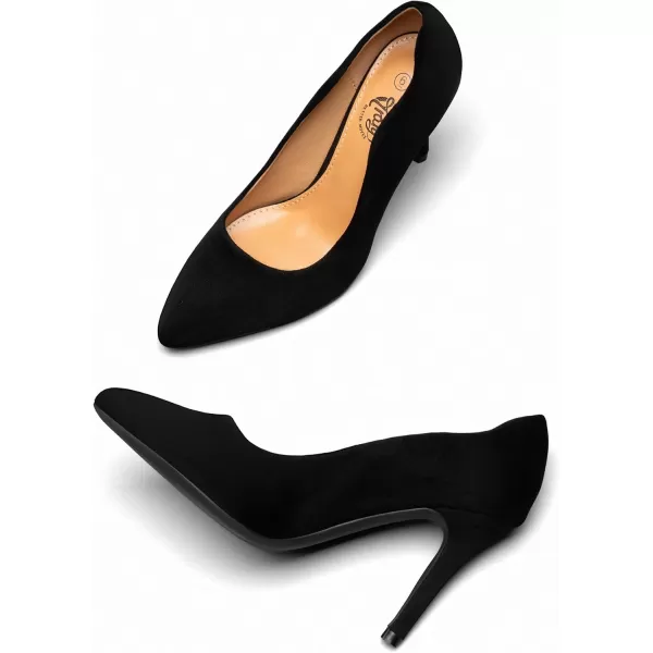 Trary Heels for Women, Dress Shoes for Women, Women's Pumps, Comfortable High Heels for Women, Closed Toe Heels for Women, Fashion Heels for Women Sexy, Stiletto Heels