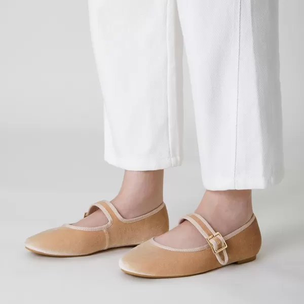 Trary Women's Flats,Mary Jane Shoes Women,Ballet Flats Shoes for Women， Black Flats for Women, Shoes for Women Dressy,Comfortable Dress Shoes for Women, Square Toe Ballet Shoes for Girls
