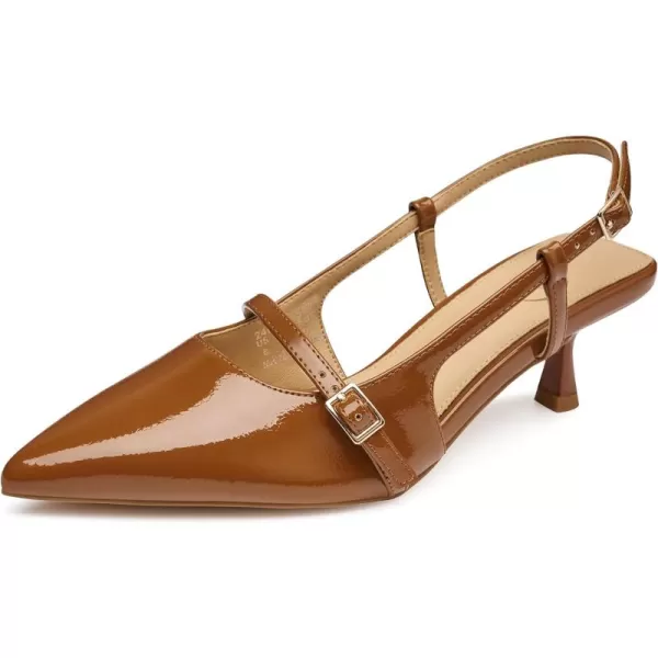 Trary Kitten Heels for Women,Slingback Closed Toe Heels for Women,Pointed Toe Sexy Women Heels,Stiletto Heels,Wedding Heels for Bride