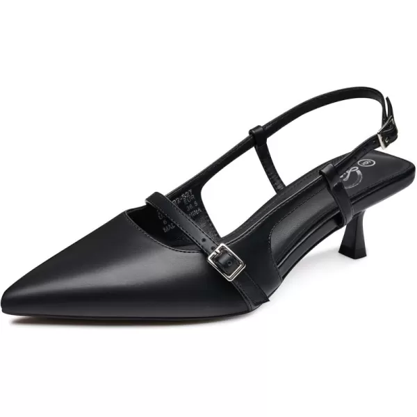Trary Kitten Heels for Women,Slingback Closed Toe Heels for Women,Pointed Toe Sexy Women Heels,Stiletto Heels,Wedding Heels for Bride