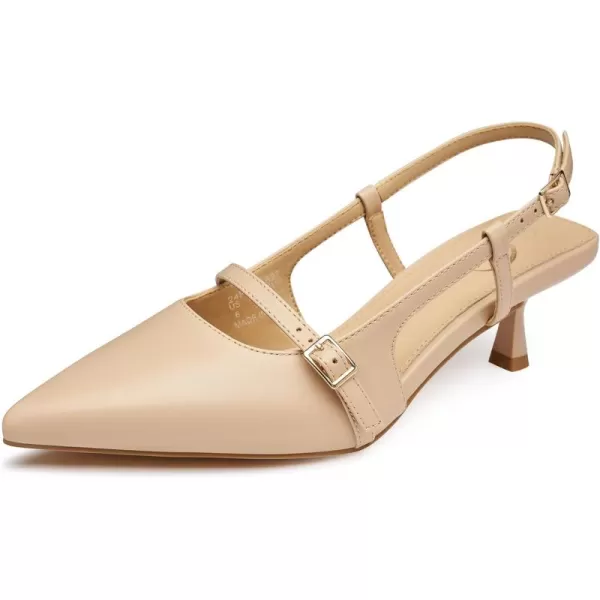 Trary Kitten Heels for Women,Slingback Closed Toe Heels for Women,Pointed Toe Sexy Women Heels,Stiletto Heels,Wedding Heels for Bride