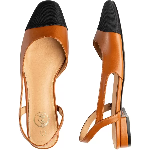 Trary Flats for Women,Black Shoes Women, Womens Flats Comfortable Dressy, Slingback Flats for Women, Ankle Strap Flat Dress Shoes for Women, Womens Flats, Round Toe Black Flats for Women Dressy