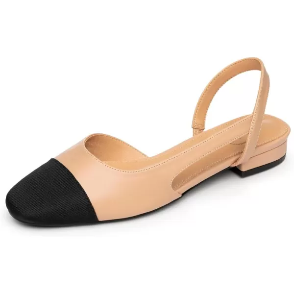 Trary Flats for Women,Black Shoes Women, Womens Flats Comfortable Dressy, Slingback Flats for Women, Ankle Strap Flat Dress Shoes for Women, Womens Flats, Round Toe Black Flats for Women Dressy