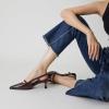imageTrary Slingback Kitten Heels for WomenPointed Toe Closed Toe PumpsSexy Shoes Women for WeddingPatent Red