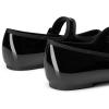 imageTrary Womens Ballet FlatsSquare Toe Velvet Mary Jane Shoes WomenComfortable Dress Shoes for Women DressyBlack