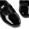 imageTrary Womens Ballet FlatsSquare Toe Velvet Mary Jane Shoes WomenComfortable Dress Shoes for Women DressyBlack