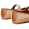 imageTrary Womens Ballet FlatsSquare Toe Velvet Mary Jane Shoes WomenComfortable Dress Shoes for Women DressyBrown Velvet