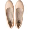 imageTrary Womens Chunky Low Block Heels Slip on PumpsComfortable Classic Closed Round Toe Work Dress Wedding Office Lady Pumps ShoesApricot