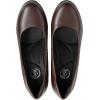 imageTrary Womens Chunky Low Block Heels Slip on PumpsComfortable Classic Closed Round Toe Work Dress Wedding Office Lady Pumps ShoesDark Brown