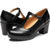 imageTrary Womens Pumps Classic TStrap Round Toe Mary Jane Shoes for Women Comfortable Low Chunky Block Heels Oxfords Dress Work Pumps Shoes for WomenBlackpu