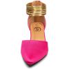 imageTrary Kitten Heels for Women Closed Pointed Toe Low Stiletto Heels Pumps Shoes Women Comfortable Ankle Strap Pumps 2quot Heel Party Dressy ShoesRose Satin