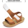 imageTrary Toddler Sandals for Baby Girls Boys Summer Sandals Cute Kids Shoes Lightweight Open Toe Sandals Beach Holiday Unisex Child SandalsShiny Brown