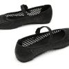 imageTrary Mary Jane Shoes Women Woven Flats for Women Dressy Ballet Flats Squared Toe Mesh Mary Jane Flats ShoesBlack Woven