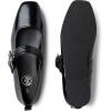 imageTrary Womens Ballet FlatsMary Jane Shoes for WomenSquare Toe Dressy Comfortable ShoesBlack