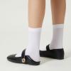 imageTrary Flats for Women Mary Jane Shoes Dress Shoes for Women Comfortable Business Office Casual with VelcroBlack